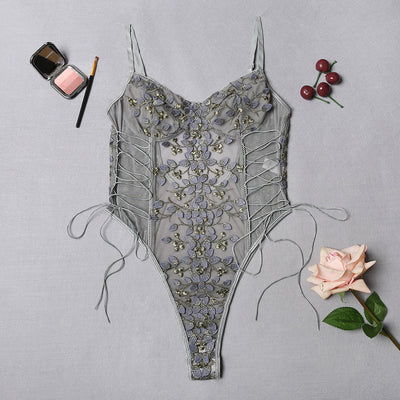 Jumpsuit de Encaje Bordado Elegante para uso en Ecuador - Image 71