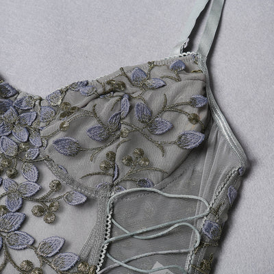 Jumpsuit de Encaje Bordado Elegante para uso en Ecuador - Image 75