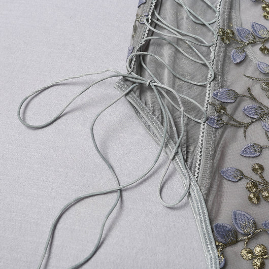 Jumpsuit de Encaje Bordado Elegante para uso en Ecuador - Image 76