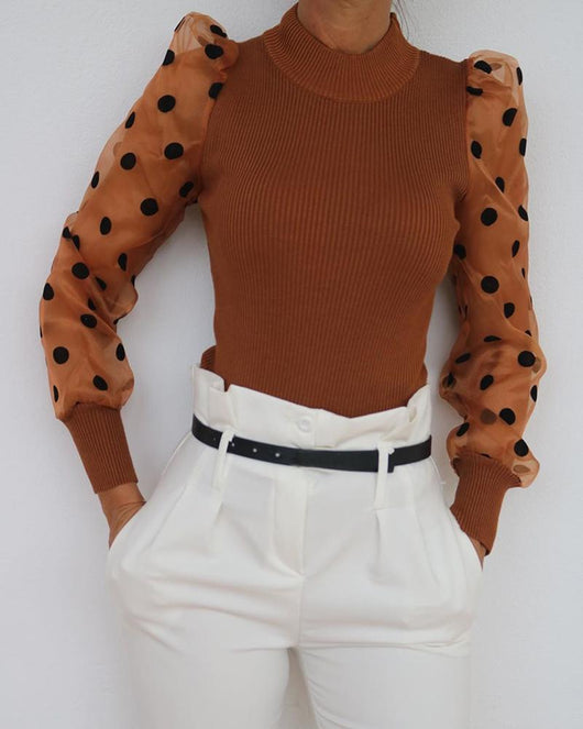 Blusa Estampado Lunares para Mujer - Image 3