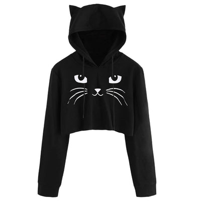 Sudadera con Estampado de Gatos - Image 4