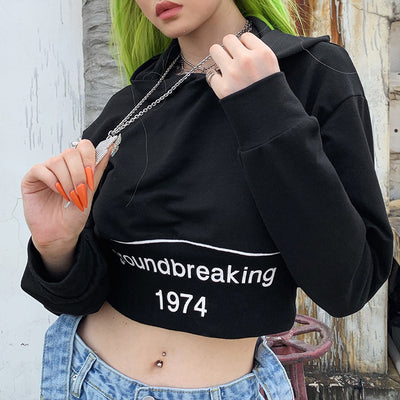 Sudadera con Estampado de Letras - Image 9