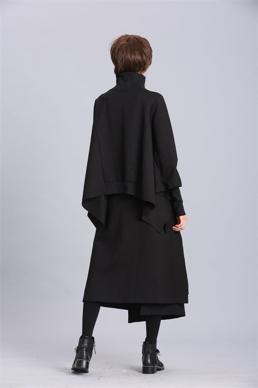 Suéter Pullover Oversized Irregular de Manga Larga para Mujer - Image 20