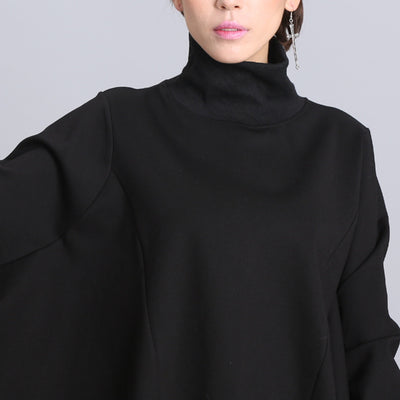 Suéter Pullover Oversized Irregular de Manga Larga para Mujer - Image 21