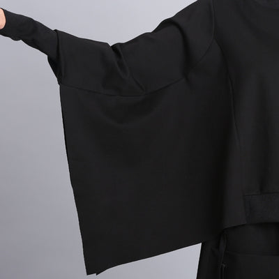 Suéter Pullover Oversized Irregular de Manga Larga para Mujer - Image 22