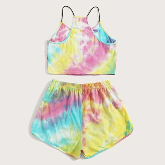 Ropa de Casa Tie-Dye Colorida y Cómoda - Image 5