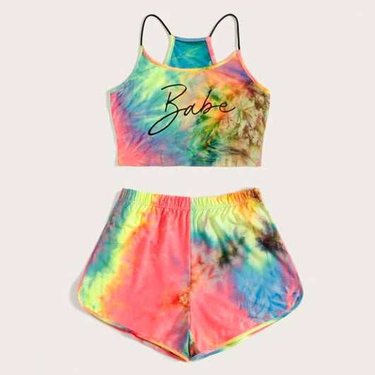 Ropa de Casa Tie-Dye Colorida y Cómoda - Image 6