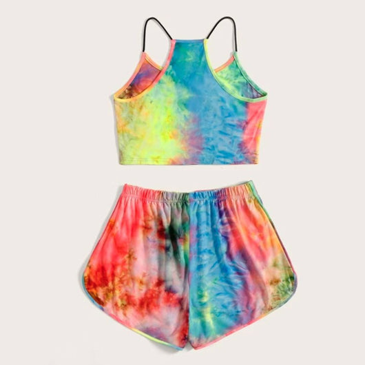 Ropa de Casa Tie-Dye Colorida y Cómoda - Image 7