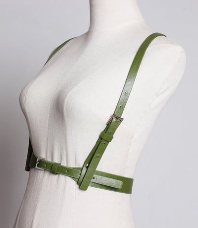 Cinturón de Cuero con Hebilla Ajustable de Seguridad - Image 6