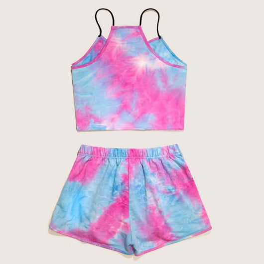 Ropa de Casa Tie-Dye Colorida y Cómoda - Image 9