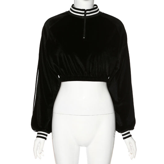 Remera Crop Top Ajustada - Image 7