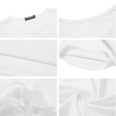 Playera Artística con Estampado Abstracto Pintado a Mano - Image 10