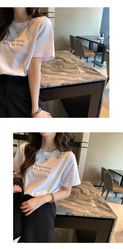 Blusa de Verano Suelta con Manga Corta para Mujer - Image 3