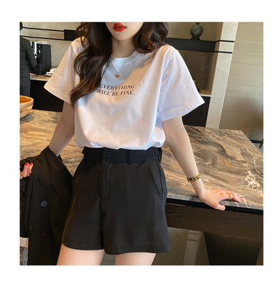 Blusa de Verano Suelta con Manga Corta para Mujer - Image 4