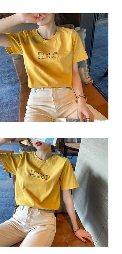 Blusa de Verano Suelta con Manga Corta para Mujer - Image 9