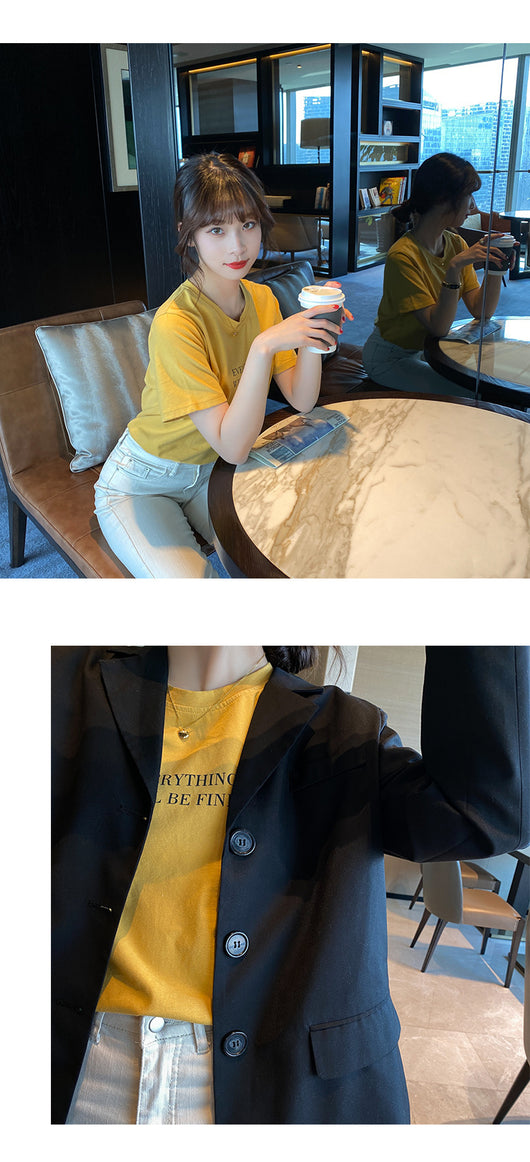 Blusa de Verano Suelta con Manga Corta para Mujer - Image 10