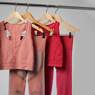 Conjunto de Yoga sin Costuras de Cintura Alta para Mujer - Image 8