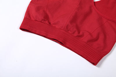 Conjunto de Yoga sin Costuras de Cintura Alta para Mujer - Image 20