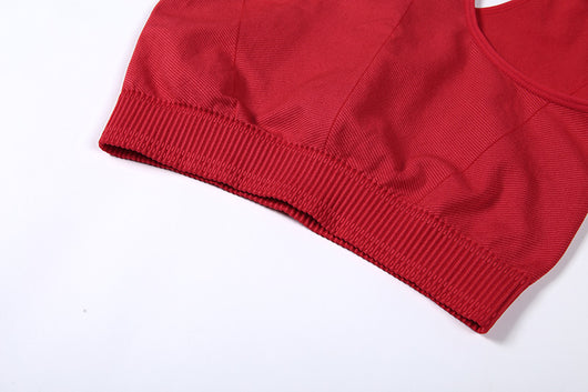 Conjunto de Yoga sin Costuras de Cintura Alta para Mujer - Image 20