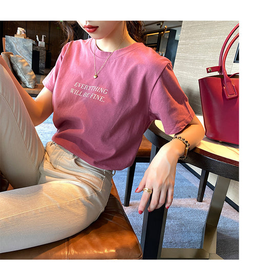 Blusa de Verano Suelta con Manga Corta para Mujer - Image 21
