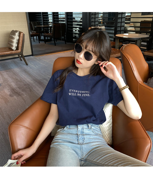 Blusa de Verano Suelta con Manga Corta para Mujer - Image 24