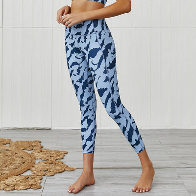 Conjunto de Yoga Estampado Leopardo - Image 37