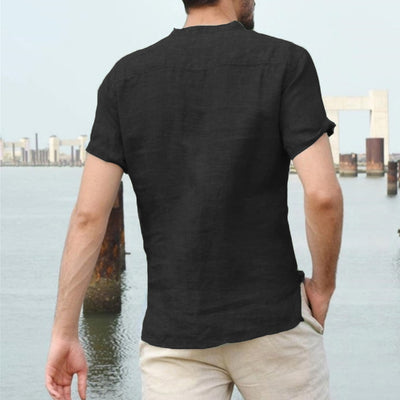 Camisa de Lino Casper - Elegancia Casual para Hombre - Image 17