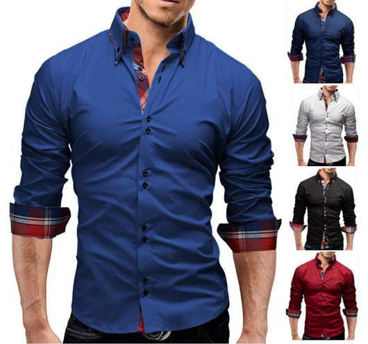 Camisa Slim Clásica Interior para Hombre - Image 6