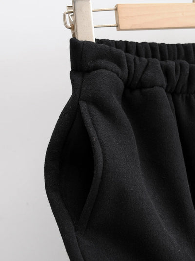 Conjunto Deportivo Dos Piezas de Cachemira - Sudadera Holgada y Pantalón para Correr - Image 15