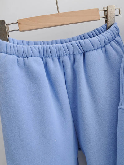 Conjunto Deportivo Dos Piezas de Cachemira - Sudadera Holgada y Pantalón para Correr - Image 21