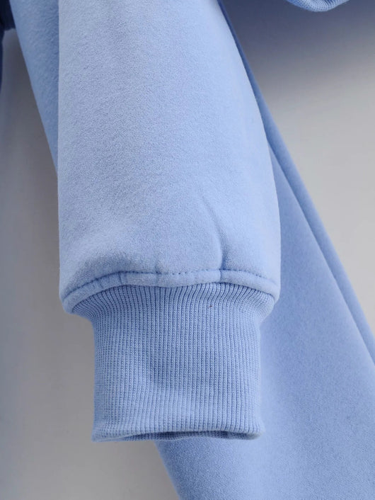 Conjunto Deportivo Dos Piezas de Cachemira - Sudadera Holgada y Pantalón para Correr - Image 22