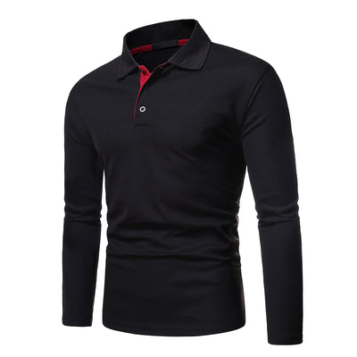 Polo Manga Larga Slim Fit Tallas Grandes para Hombre - Image 7