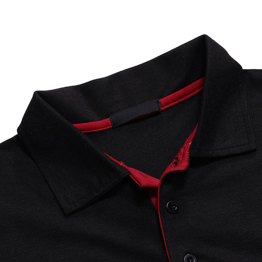 Polo Manga Larga Slim Fit Tallas Grandes para Hombre - Image 12