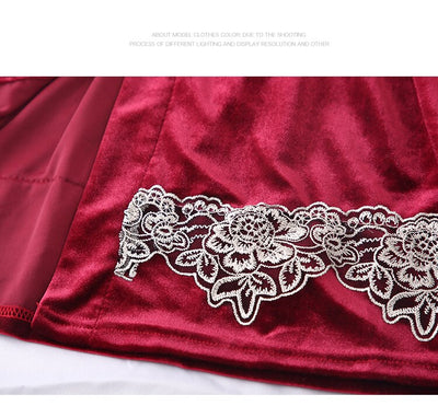 Pijama de Encaje Sensual para Mujer - Image 15