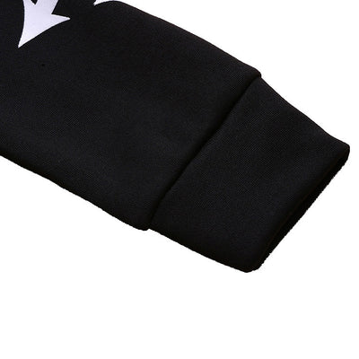 Sudadera Punk Estampado Luna Letras Grandes Manga Larga - Image 13