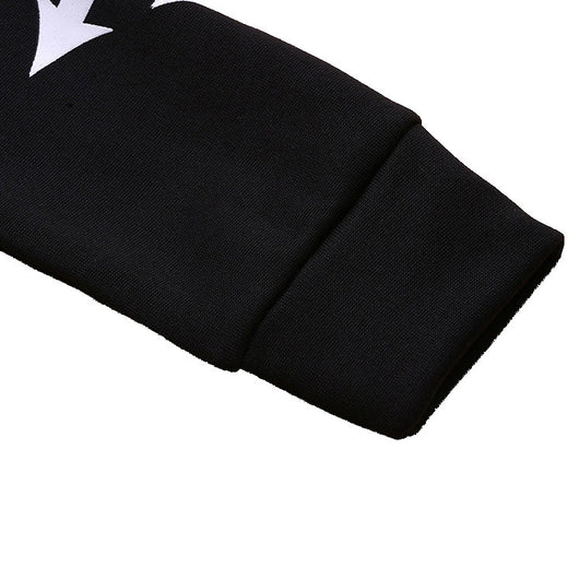 Sudadera Punk Estampado Luna Letras Grandes Manga Larga - Image 13
