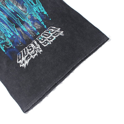 Camiseta Retro Holgada de Manga Corta Estilo Urbano - Image 12