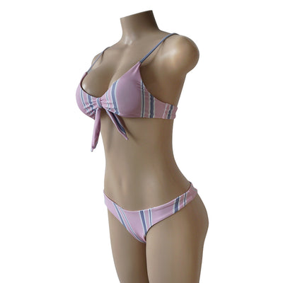 Bikini de Rayas Estampado - Traje de Baño Sexy y Moderno - Image 20