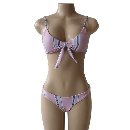 Bikini de Rayas Estampado - Traje de Baño Sexy y Moderno - Image 21