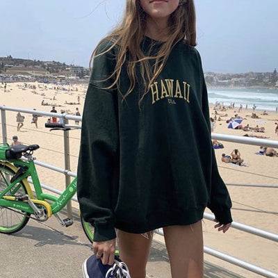 Suéter Pullover Lazy Letter - Image 6