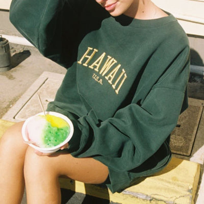 Suéter Pullover Lazy Letter - Image 9