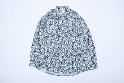 Camisa Casual de Manga Larga para Hombre con Estampado Floral - Image 10
