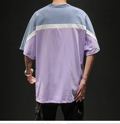 Blusa con Mangas Caídas y Bloques de Color - Image 13