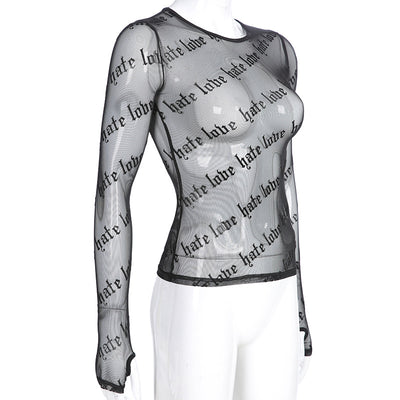 Playera de Malla Manga Larga - Image 23