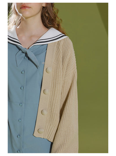 Cardigan de Punto Verde Pasto - Suéter Versátil y Confortable - Image 12