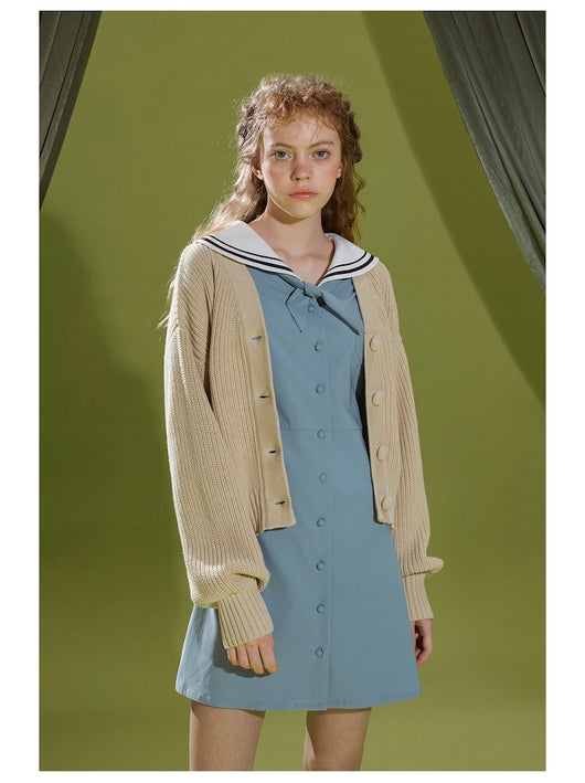 Cardigan de Punto Verde Pasto - Suéter Versátil y Confortable - Image 14