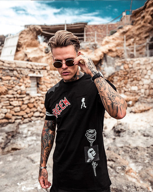 Camiseta Hombre Manga Corta Suelta y Cómoda - Image 7