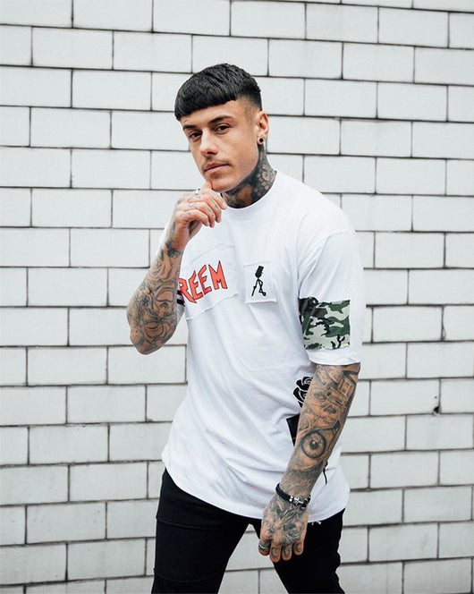 Camiseta Hombre Manga Corta Suelta y Cómoda - Image 9