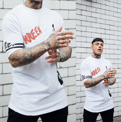 Camiseta Hombre Manga Corta Suelta y Cómoda - Image 10