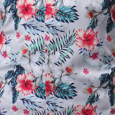 Camisa Floral Casual de Manga Corta para Hombre - Image 12